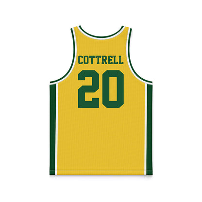 OKBU - NCAA Women's Basketball : Taryn Cottrell - Yellow Basketball Jersey-1