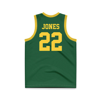 OKBU - NCAA Women's Basketball : Brianna Jones - Green Basketball Jersey-1