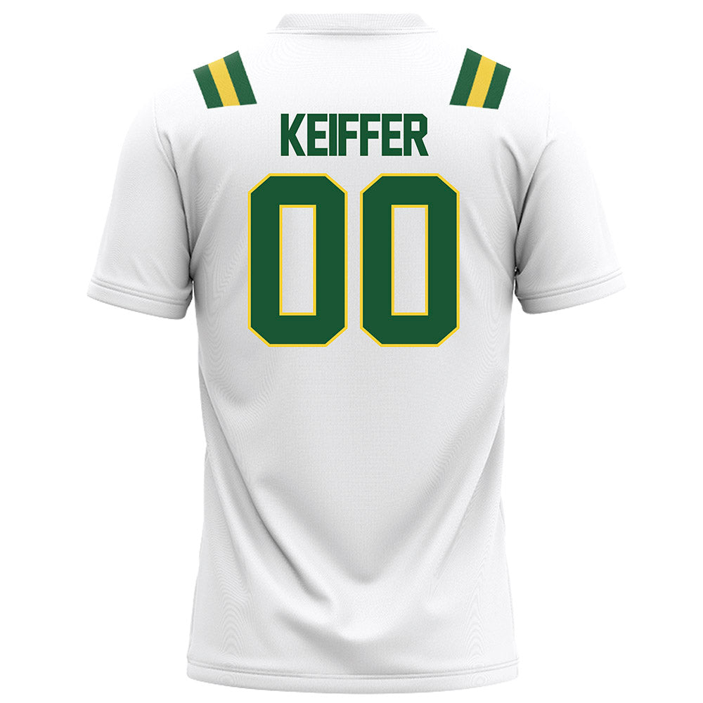 OKBU - NCAA Football : Nathan Keiffer - White Football Jersey-1