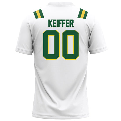 OKBU - NCAA Football : Nathan Keiffer - White Football Jersey-1