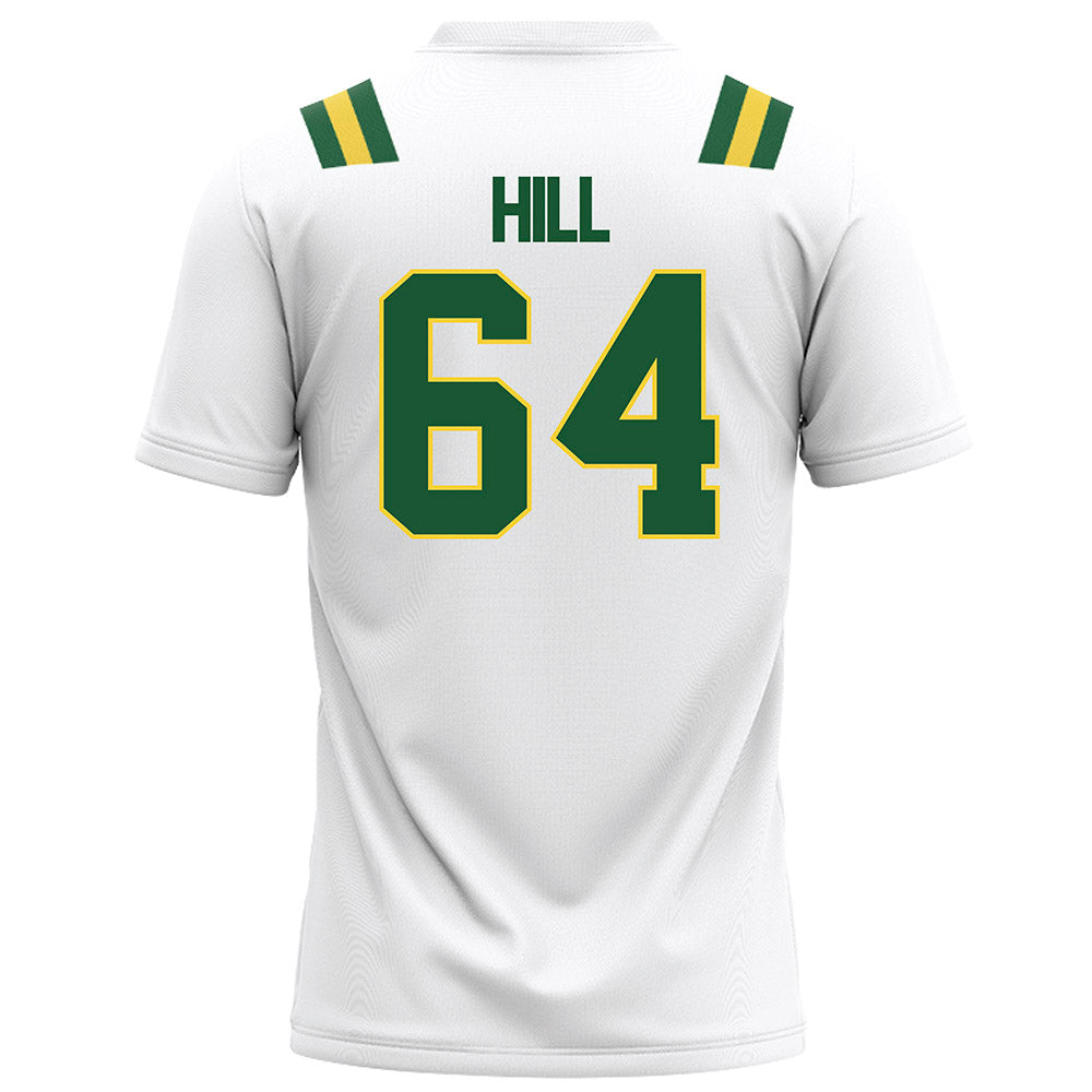 OKBU - NCAA Football : Graham Hill - White Football Jersey-1
