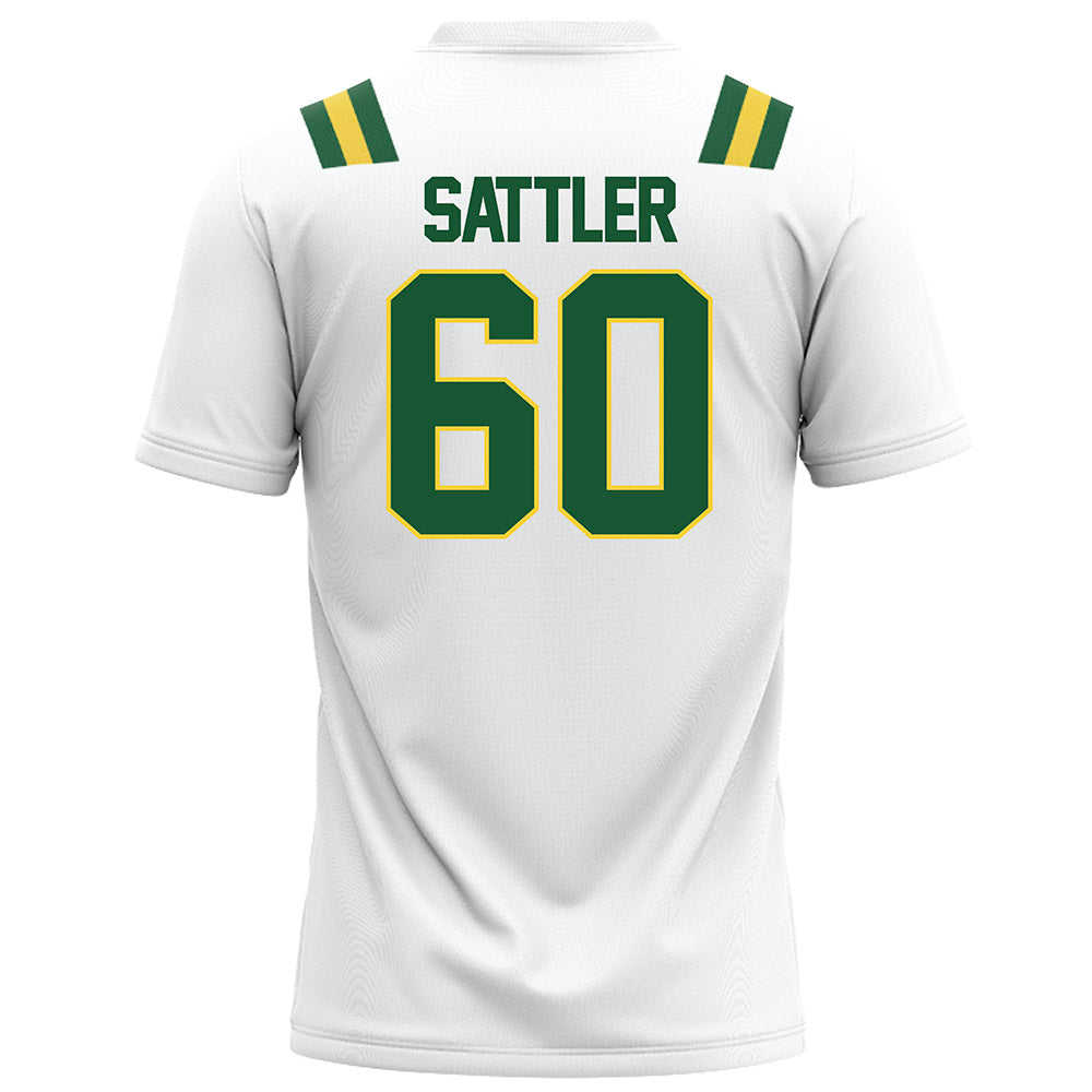 OKBU - NCAA Football : Landry Sattler - White Football Jersey-1