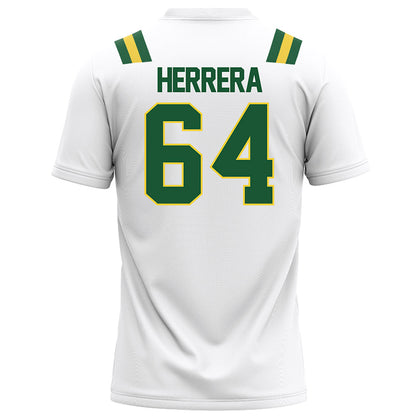 OKBU - NCAA Football : Marco Herrera - White Football Jersey-1