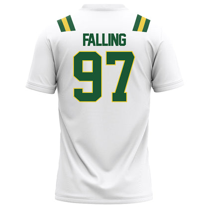 OKBU - NCAA Football : Carter Falling - White Football Jersey-1