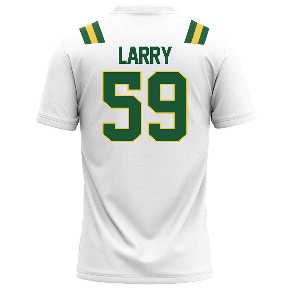 OKBU - NCAA Football : Sean Larry - White Football Jersey-1