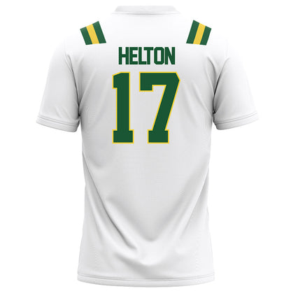 OKBU - NCAA Football : Kai helton - White Football Jersey-1