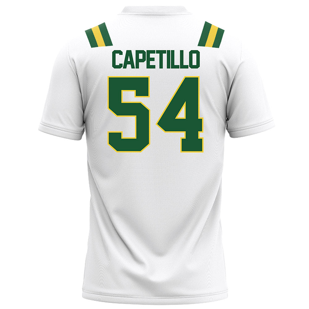 OKBU - NCAA Football : Landen Capetillo - White Football Jersey-1