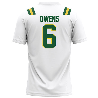 OKBU - NCAA Football : Ernest Owens - White Football Jersey-1