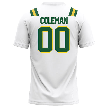 OKBU - NCAA Football : Anthony Coleman - White Football Jersey-1