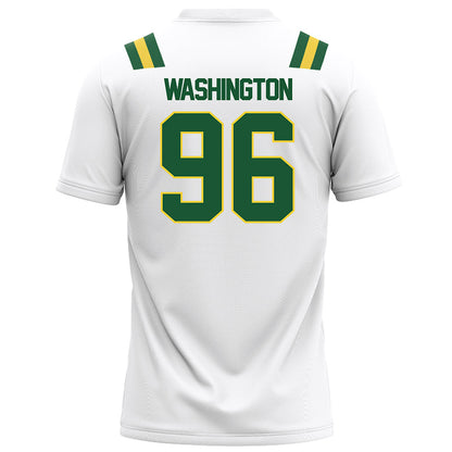 OKBU - NCAA Football : Noah Washington - White Football Jersey-1