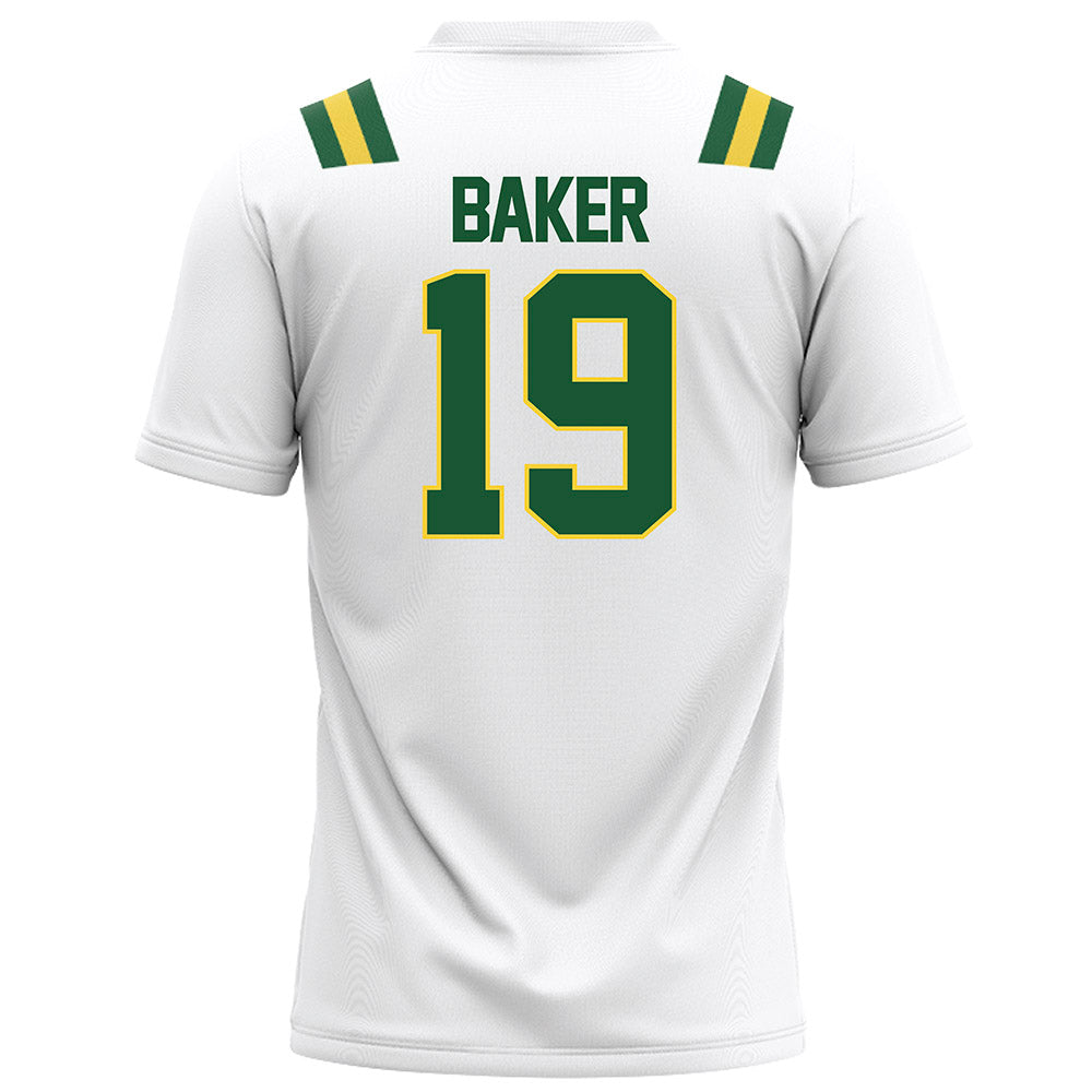 OKBU - NCAA Football : Scooter Baker - White Football Jersey