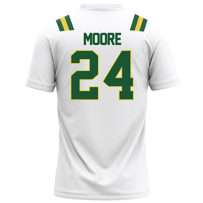 OKBU - NCAA Football : EJ Moore - White Football Jersey-1