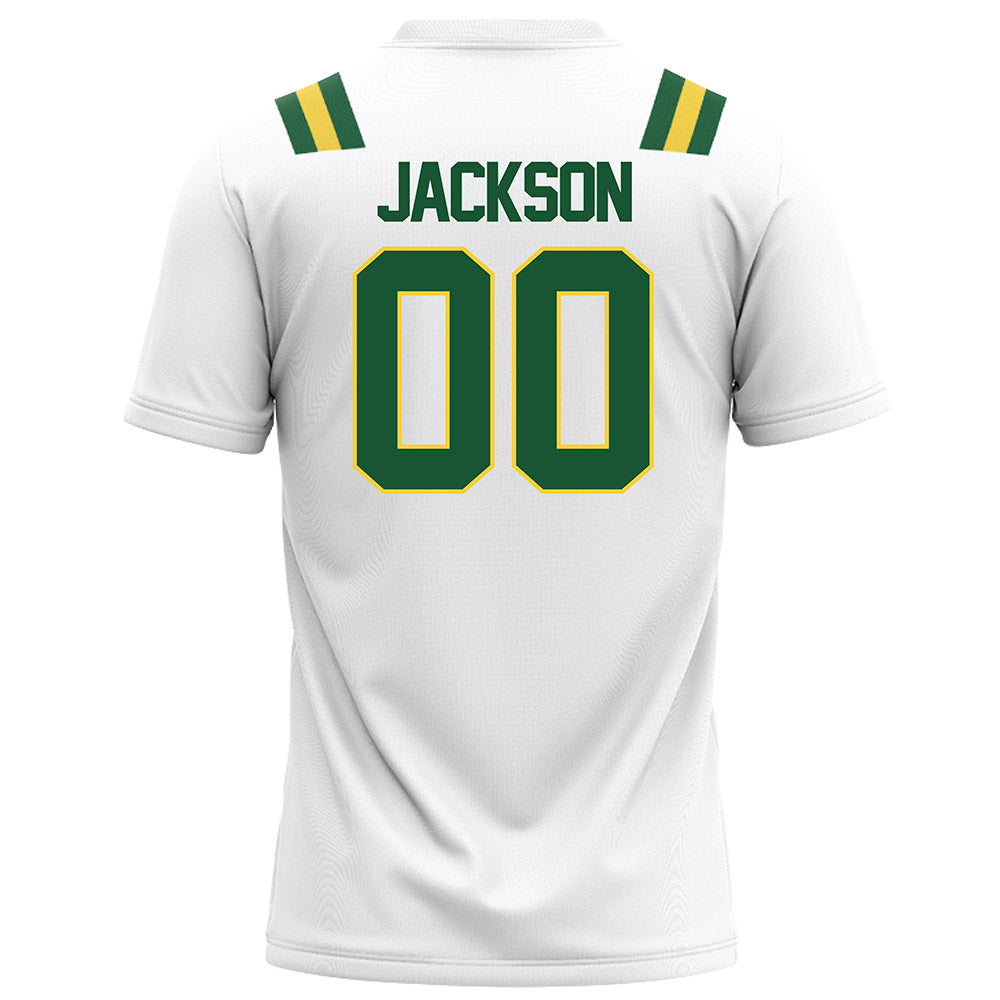 OKBU - NCAA Football : John Jackson - White Football Jersey-1