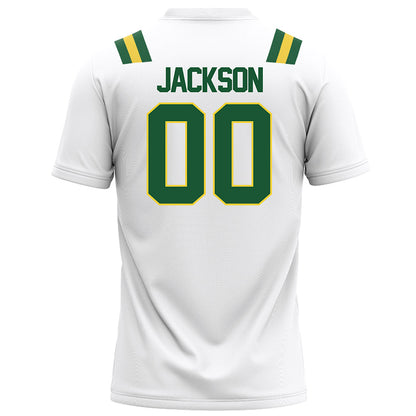 OKBU - NCAA Football : John Jackson - White Football Jersey-1