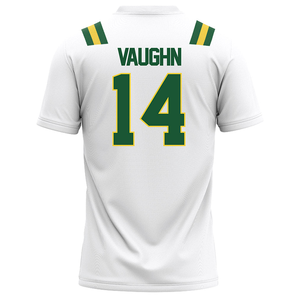 OKBU - NCAA Football : Garrett Vaughn - White Football Jersey