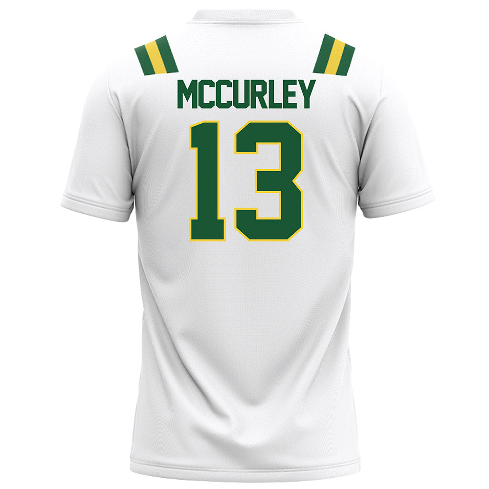 OKBU - NCAA Football : Gavin McCurley - White Football Jersey