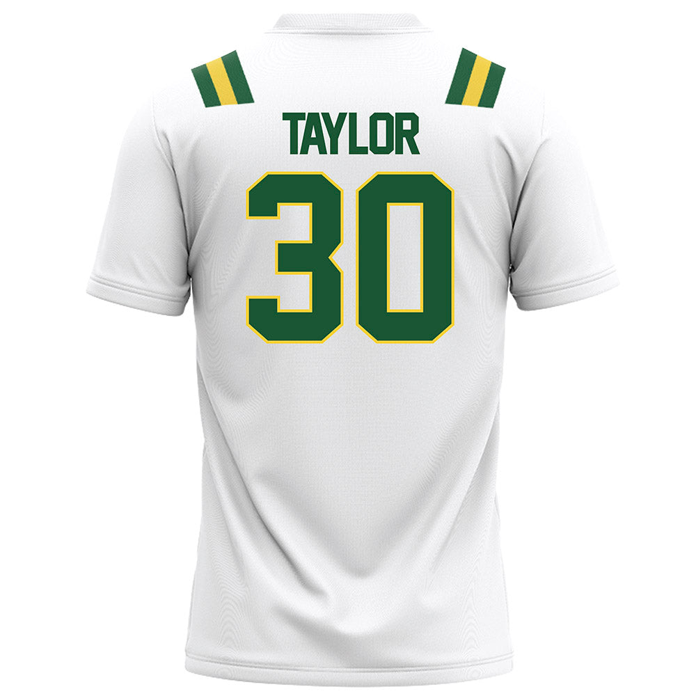 OKBU - NCAA Football : Tainique Taylor - White Football Jersey