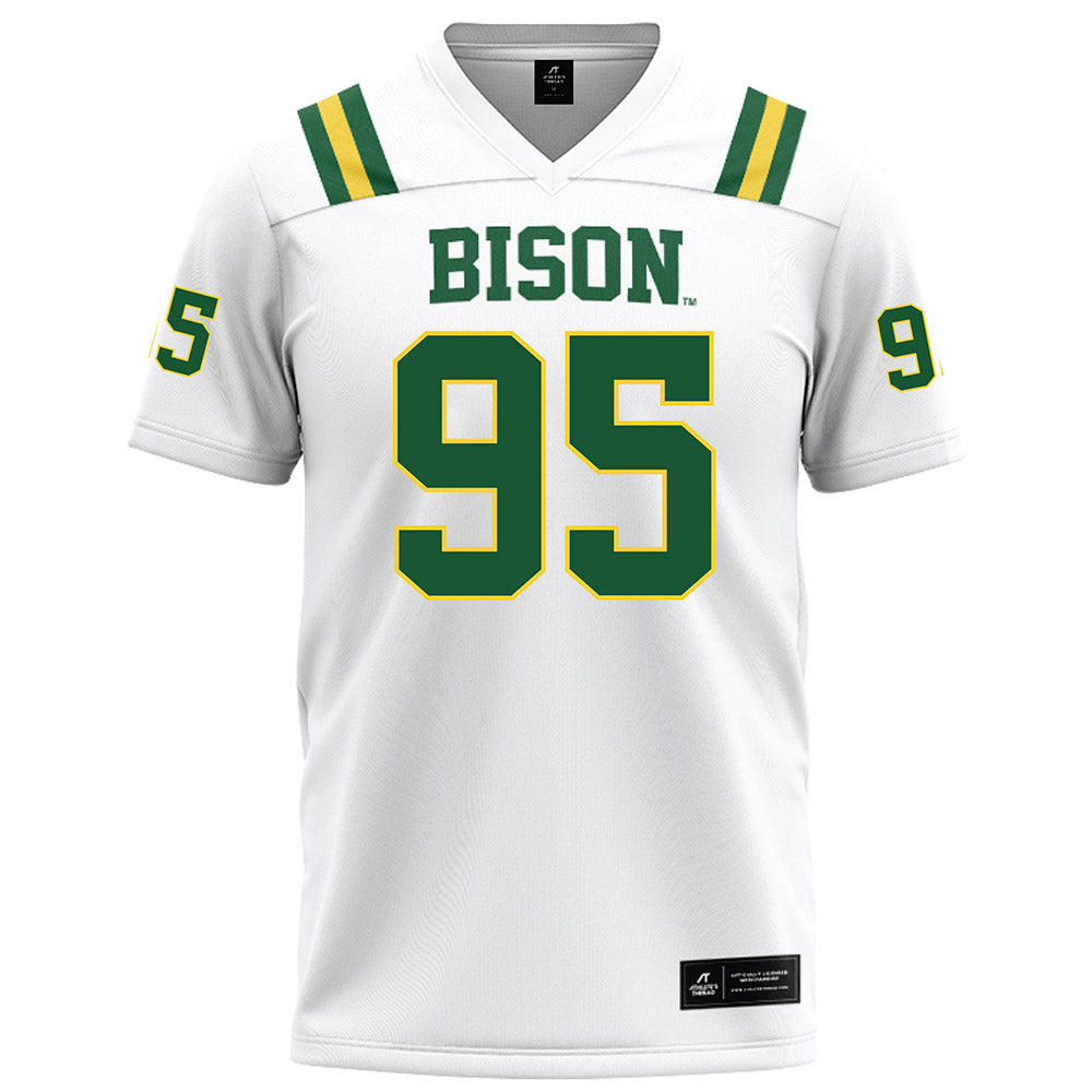 OKBU - NCAA Football : Richard Smith Jr - White Football Jersey-0