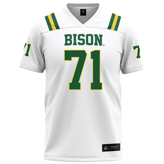 OKBU - NCAA Football : Tristan Gable - White Football Jersey-0