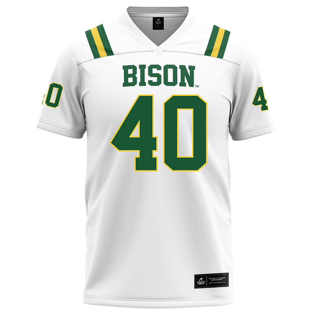 OKBU - NCAA Football : Trevor Gage - White Football Jersey-0