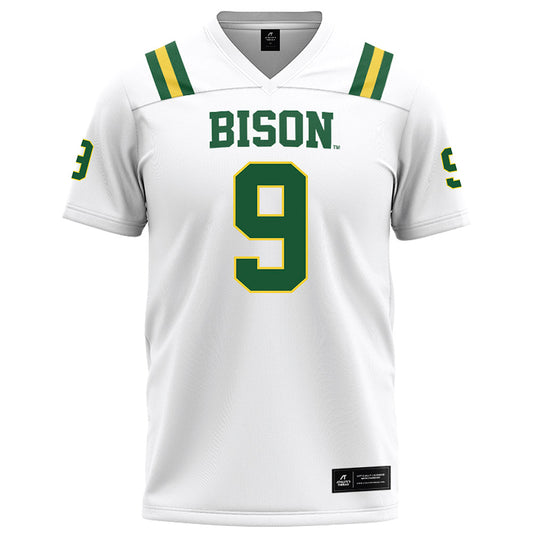 OKBU - NCAA Football : Darius Melton - White Football Jersey