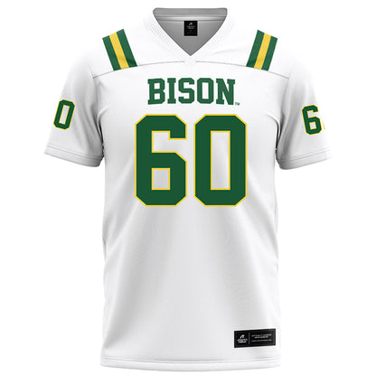 OKBU - NCAA Football : Landry Sattler - White Football Jersey-0