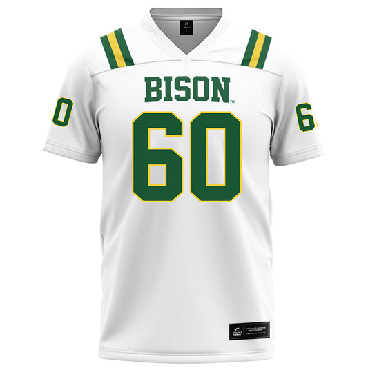 OKBU - NCAA Football : Landry Sattler - White Football Jersey-0