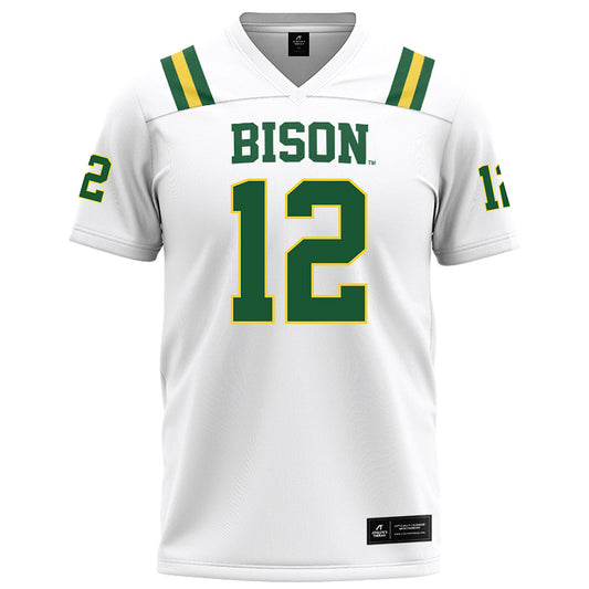 OKBU - NCAA Football : Robert Lee Holman IV - White Football Jersey-0