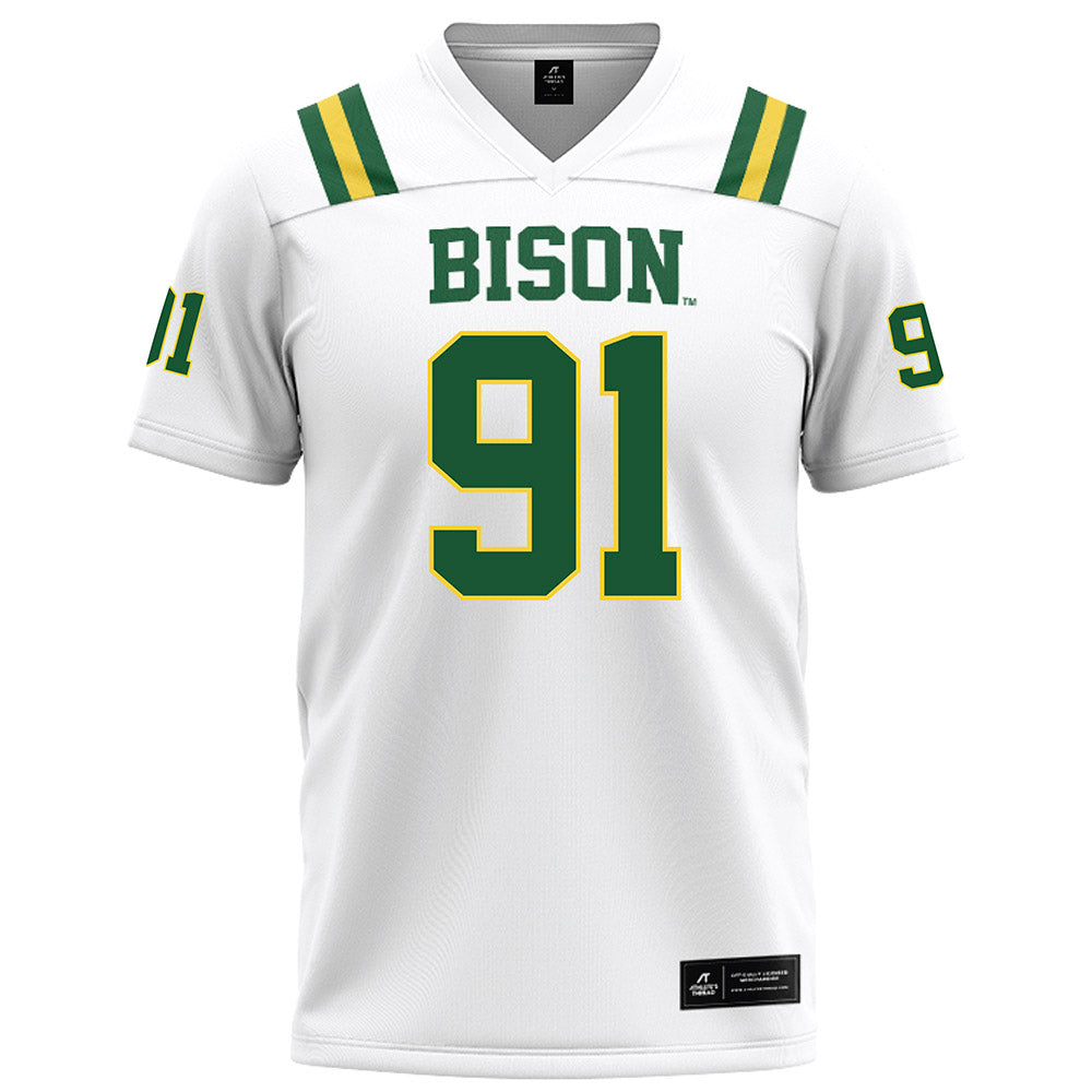 OKBU - NCAA Football : Dylan Bernardy - White Football Jersey-0
