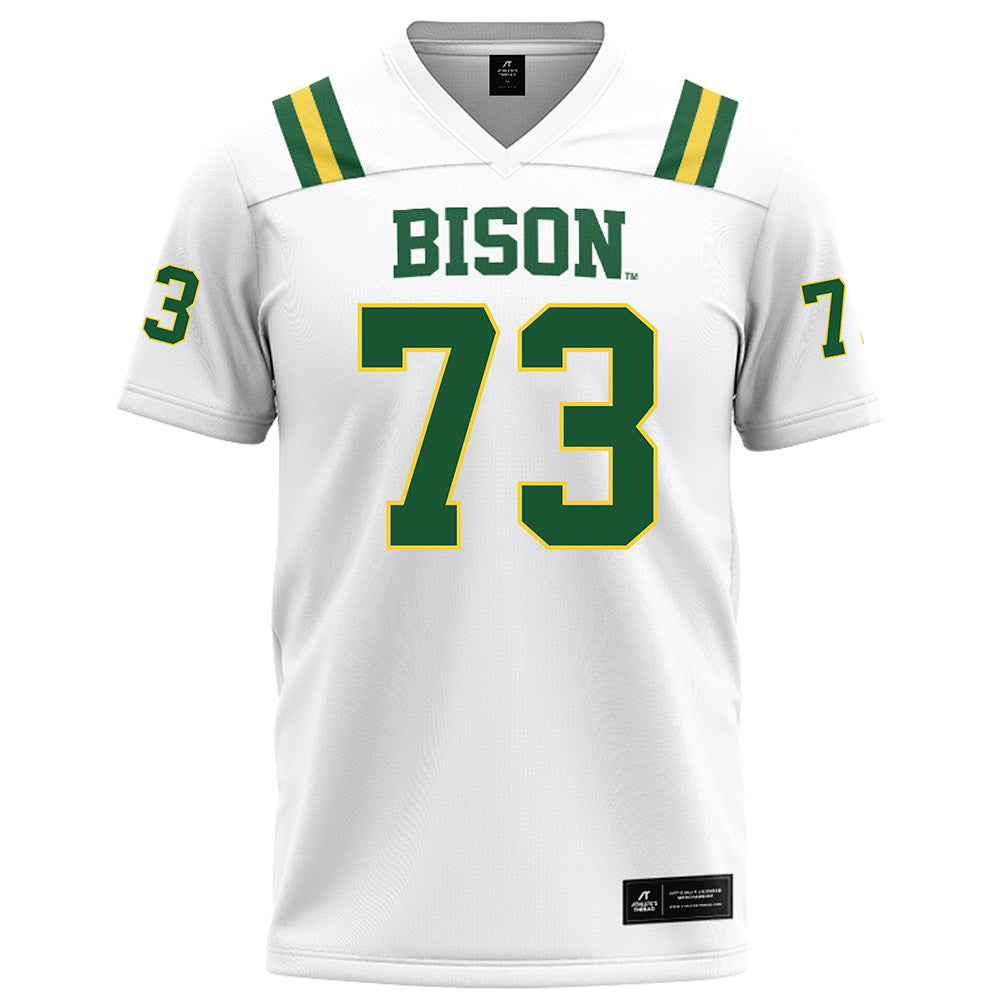 OKBU - NCAA Football : Ian Harper - White Football Jersey-0