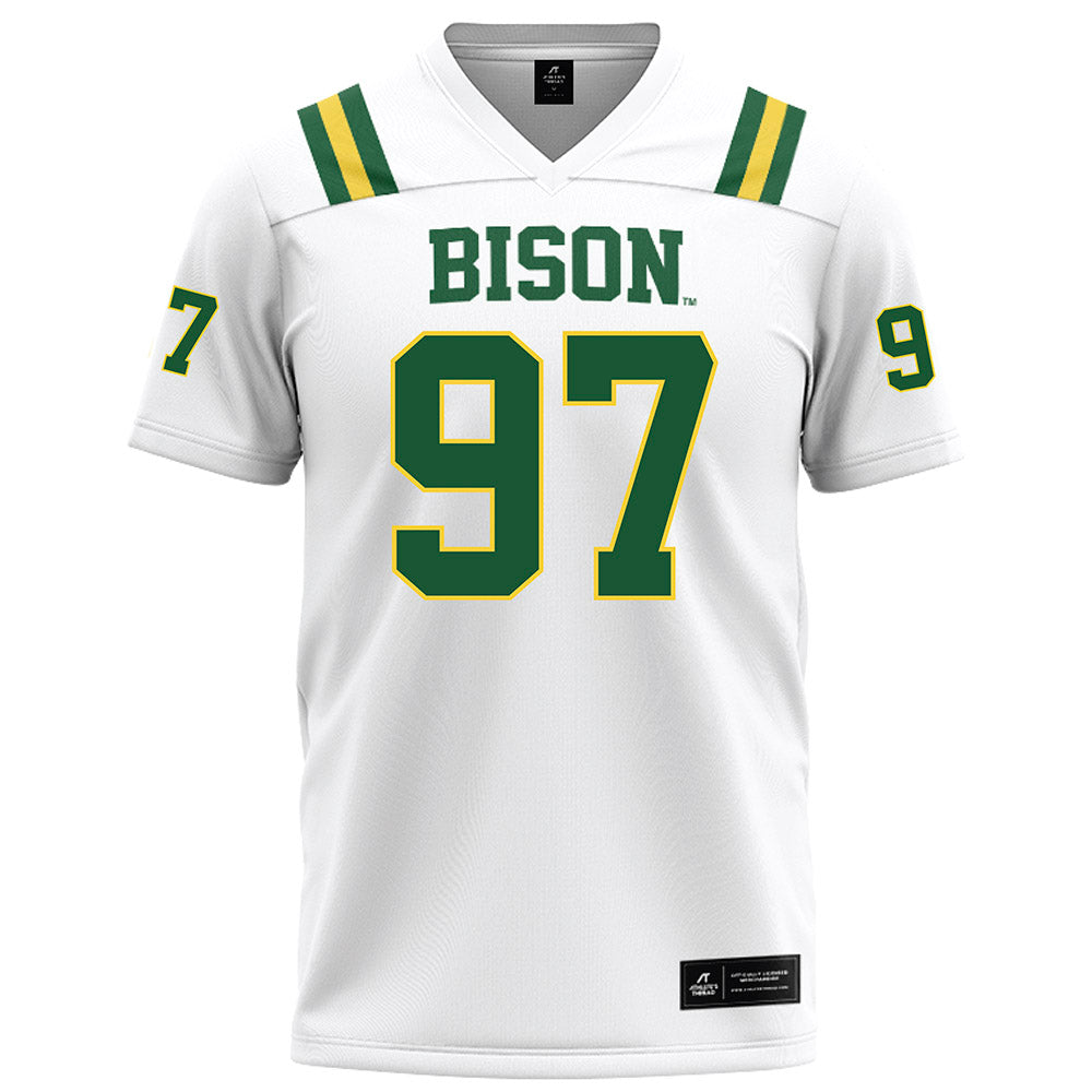 OKBU - NCAA Football : Carter Falling - White Football Jersey-0