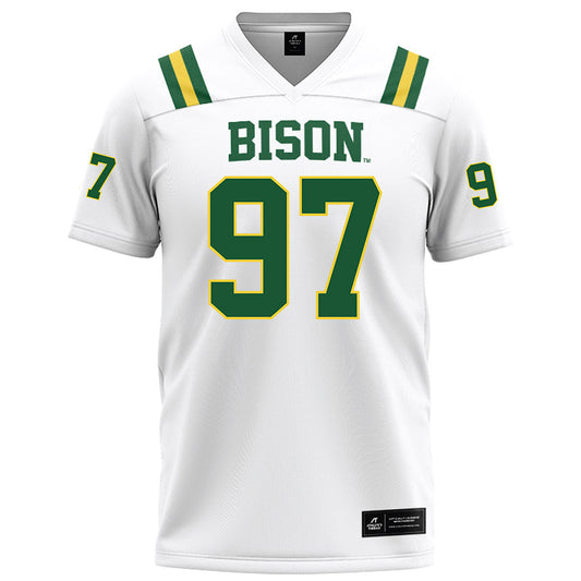 OKBU - NCAA Football : Carter Falling - White Football Jersey-0