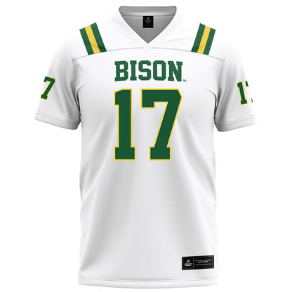 OKBU - NCAA Football : Kai helton - White Football Jersey-0