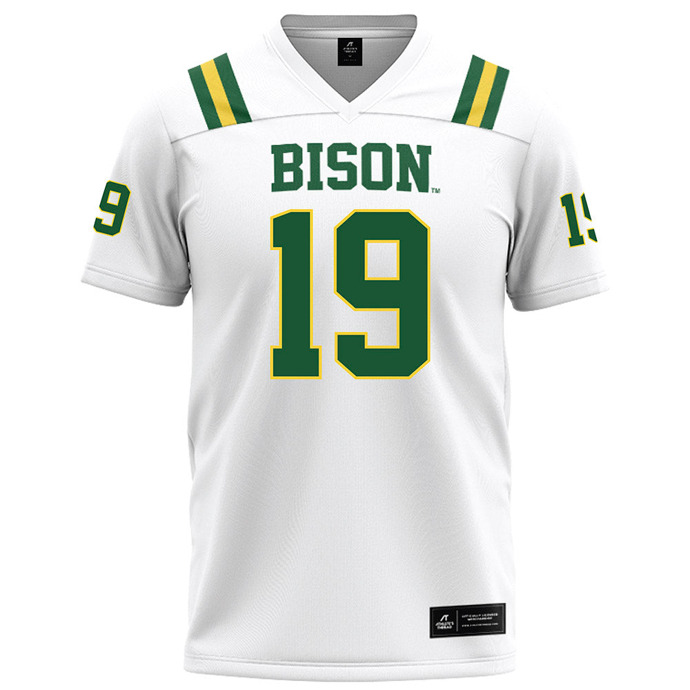 OKBU - NCAA Football : Scooter Baker - White Football Jersey