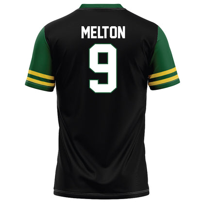 OKBU - NCAA Football : Darius Melton - Black Football Jersey