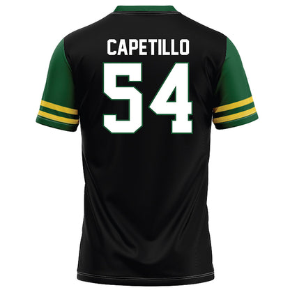 OKBU - NCAA Football : Landen Capetillo - Black Football Jersey-1