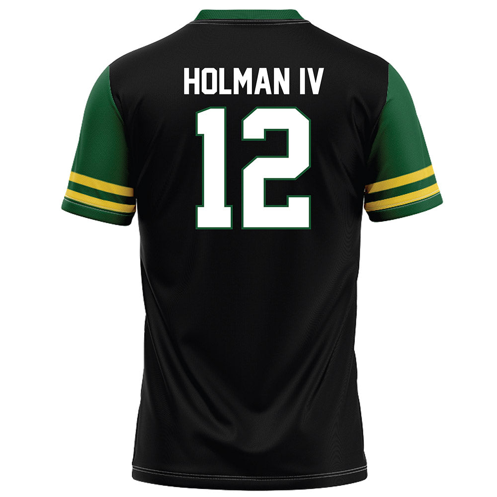 OKBU - NCAA Football : Robert Lee Holman IV - Black Football Jersey-1