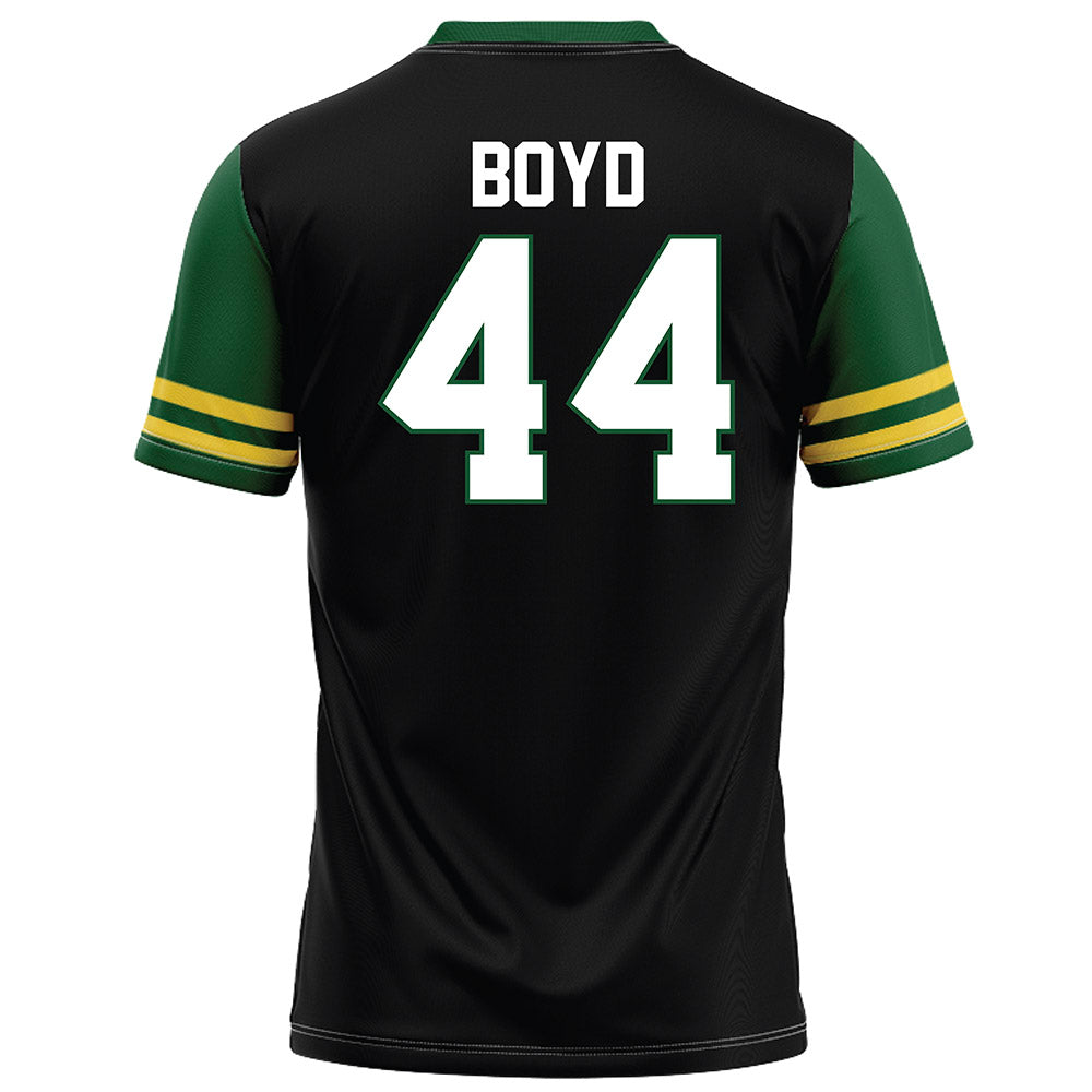 OKBU - NCAA Football : Cody Boyd - Black Football Jersey-1