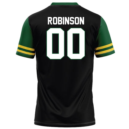 OKBU - NCAA Football : Beckham Robinson - Black Football Jersey-1