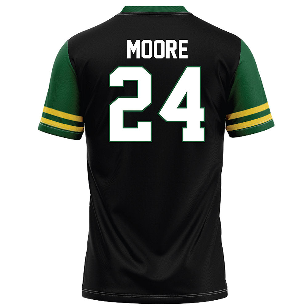 OKBU - NCAA Football : EJ Moore - Black Football Jersey-1