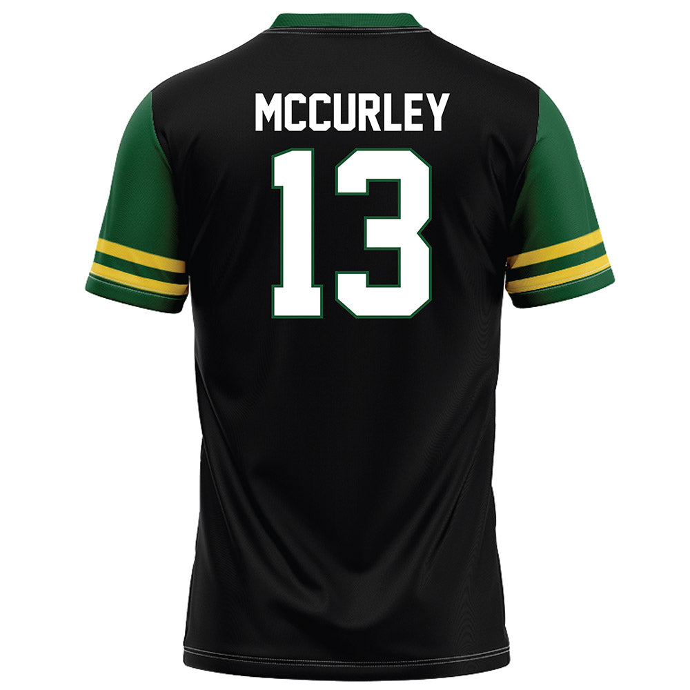 OKBU - NCAA Football : Gavin McCurley - Black Football Jersey