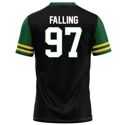 OKBU - NCAA Football : Carter Falling - Black Football Jersey-1