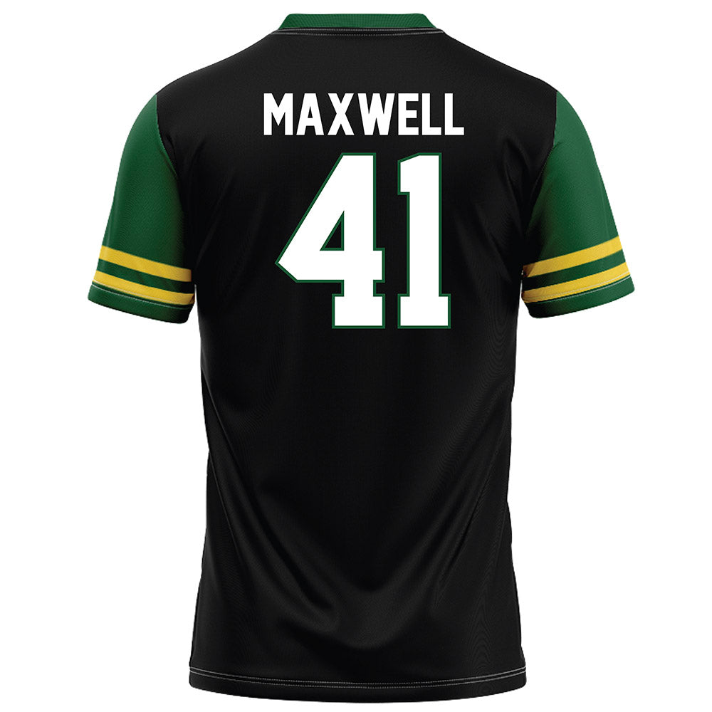 OKBU - NCAA Football : Patrick Maxwell - Black Football Jersey