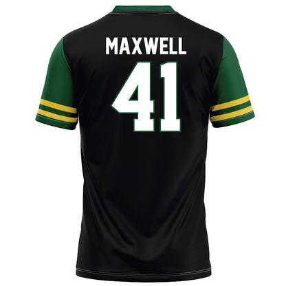 OKBU - NCAA Football : Patrick Maxwell - Black Football Jersey