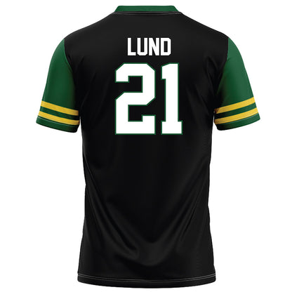 OKBU - NCAA Football : Matthew Lund - Black Football Jersey