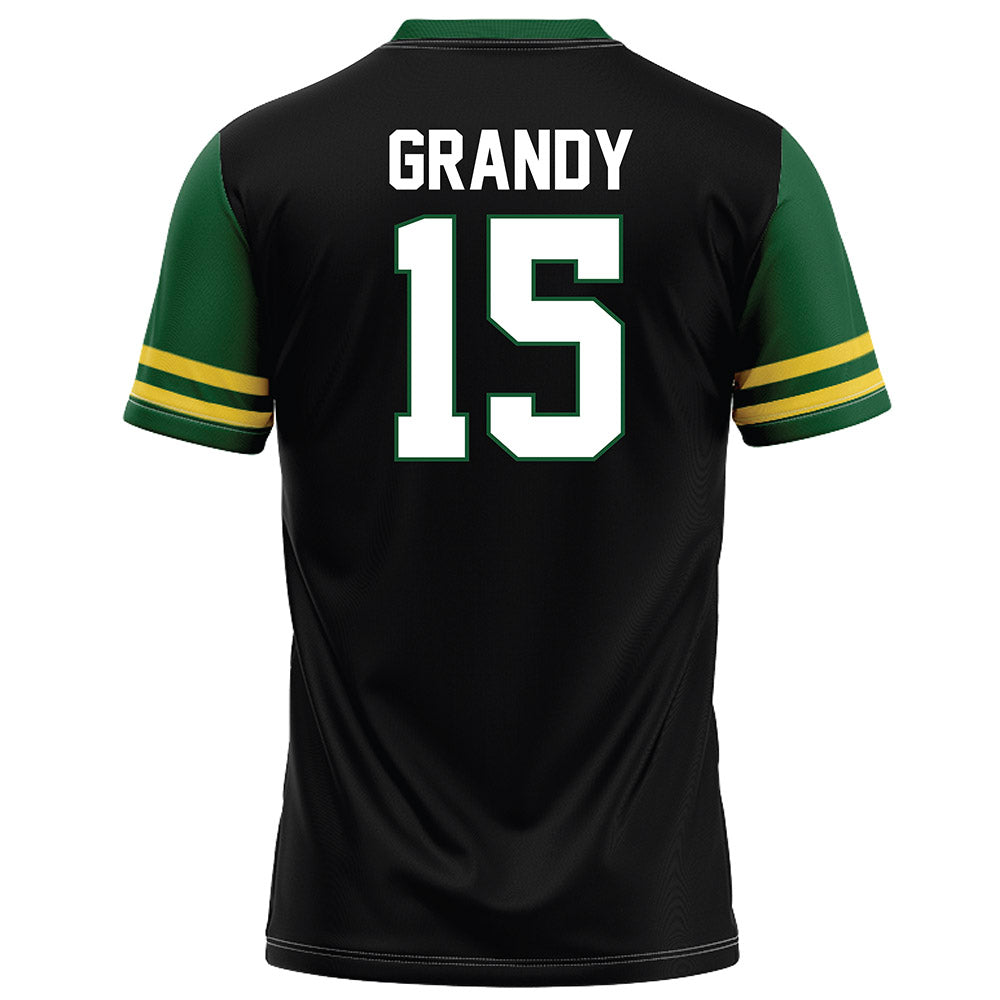 OKBU - NCAA Football : Michael Grandy - Black Football Jersey