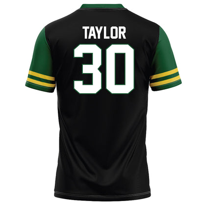 OKBU - NCAA Football : Tainique Taylor - Black Football Jersey