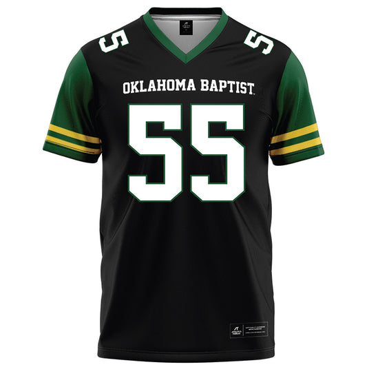 OKBU - NCAA Football : Kaden Castillo - Black Football Jersey-0