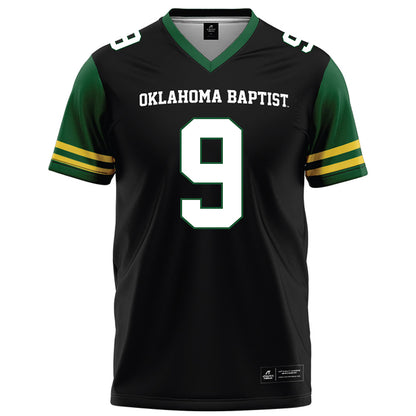 OKBU - NCAA Football : Darius Melton - Black Football Jersey