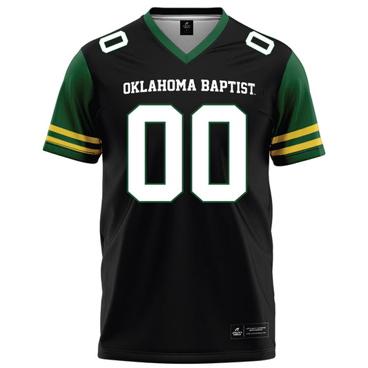 OKBU - NCAA Football : Anthony Coleman - Black Football Jersey-0